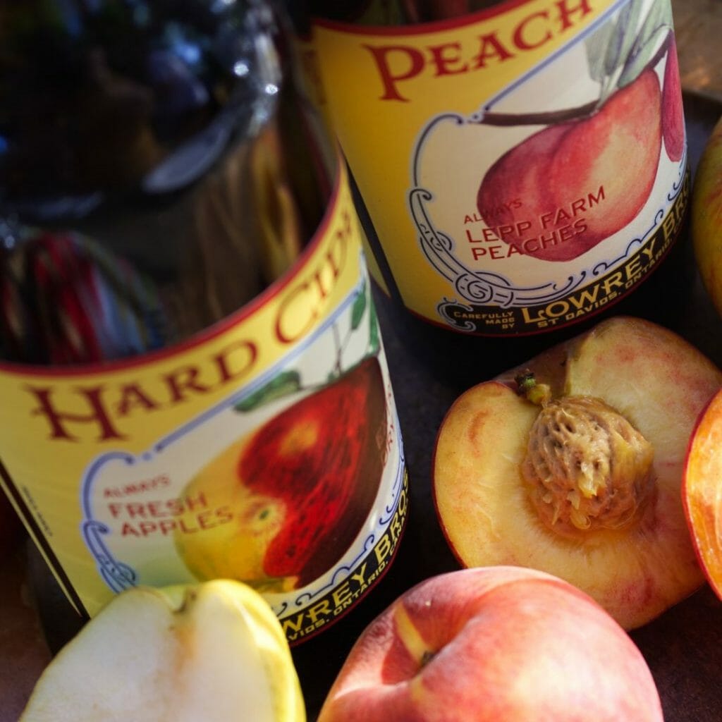 Just Peachy Ontario Peach Ciders Ontario Culinary