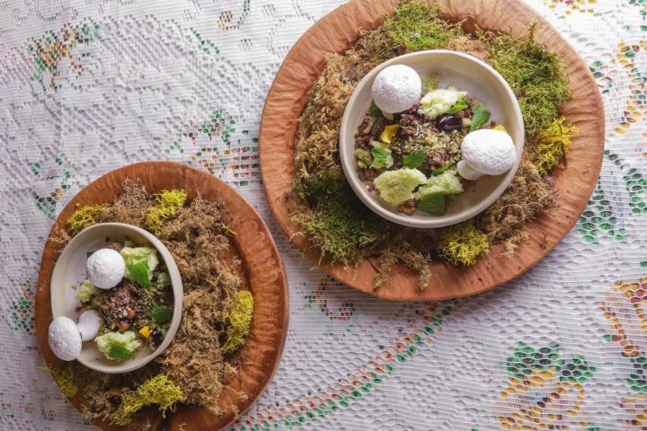 Foraging for Mushrooms Dessert