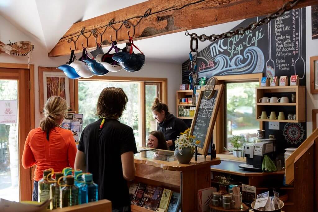 interior of madawaska Kanu centre