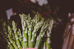 stock image of asparagus