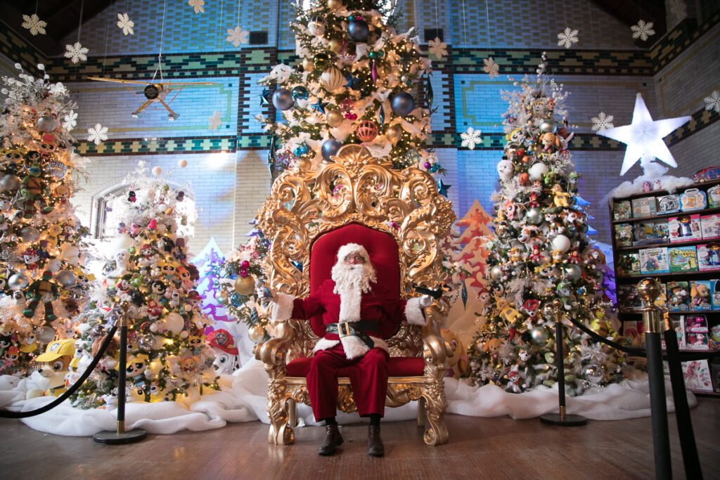 santa at casa loma