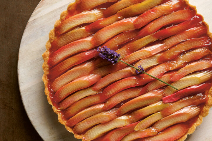 Rhubarb Tart at Ravine Vineyard Estate Winery