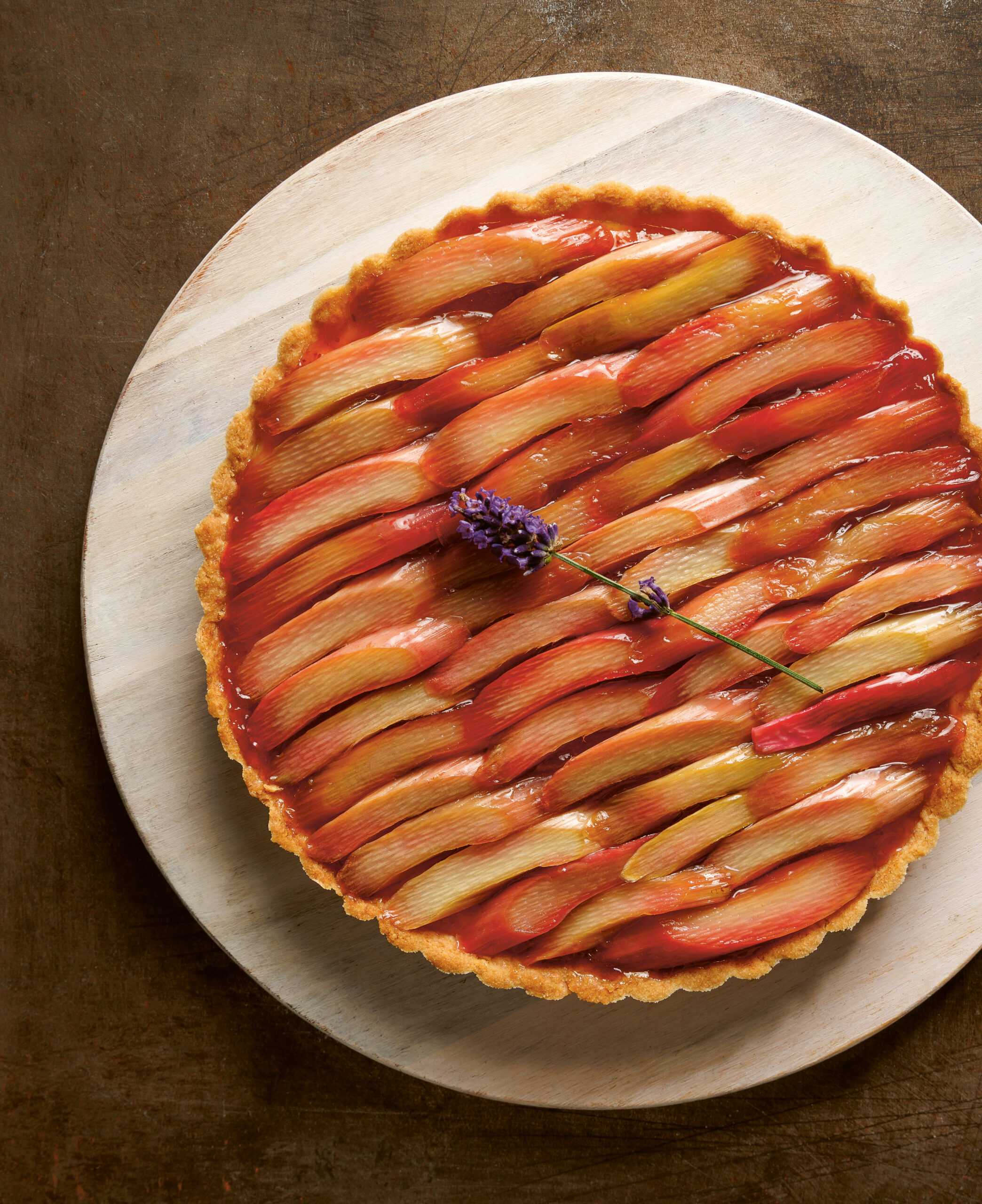 Rhubarb Tart at Ravine Vineyard Estate Winery