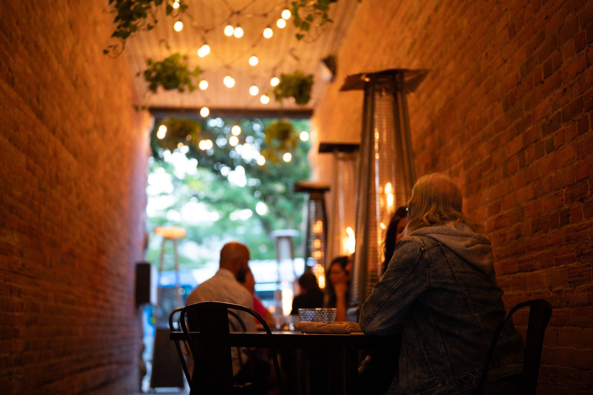 patio at common stove