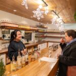 T doing a tasting at Dillon's Small Batch Distillers