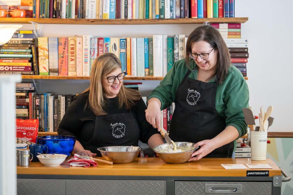 Tiramisu workshop at Fawn Over Market