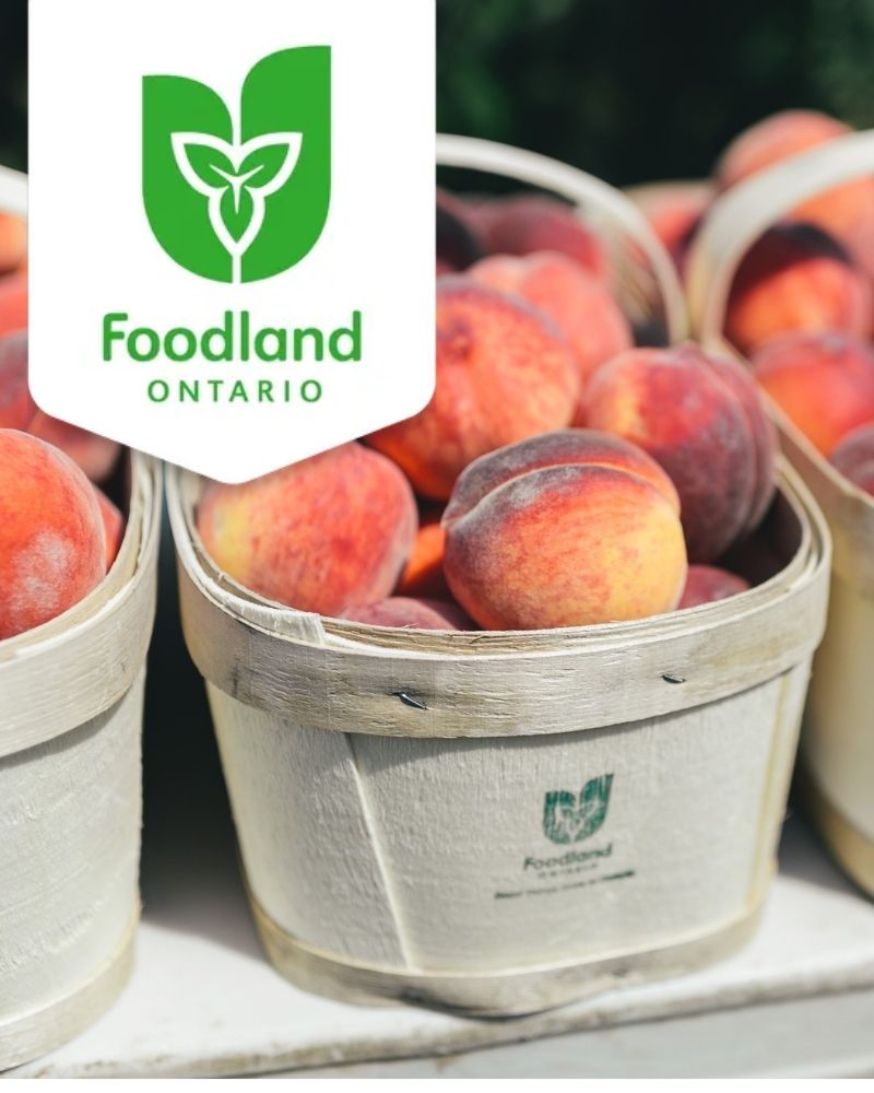 Foodland Ontario Peaches