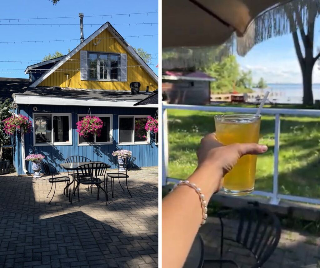 marigolds exterior and lemonade