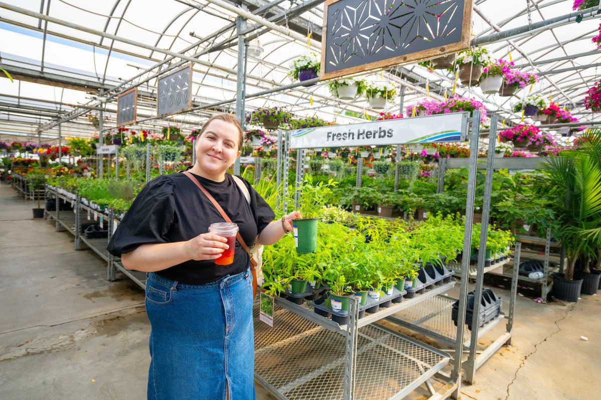 T in the greenhouse