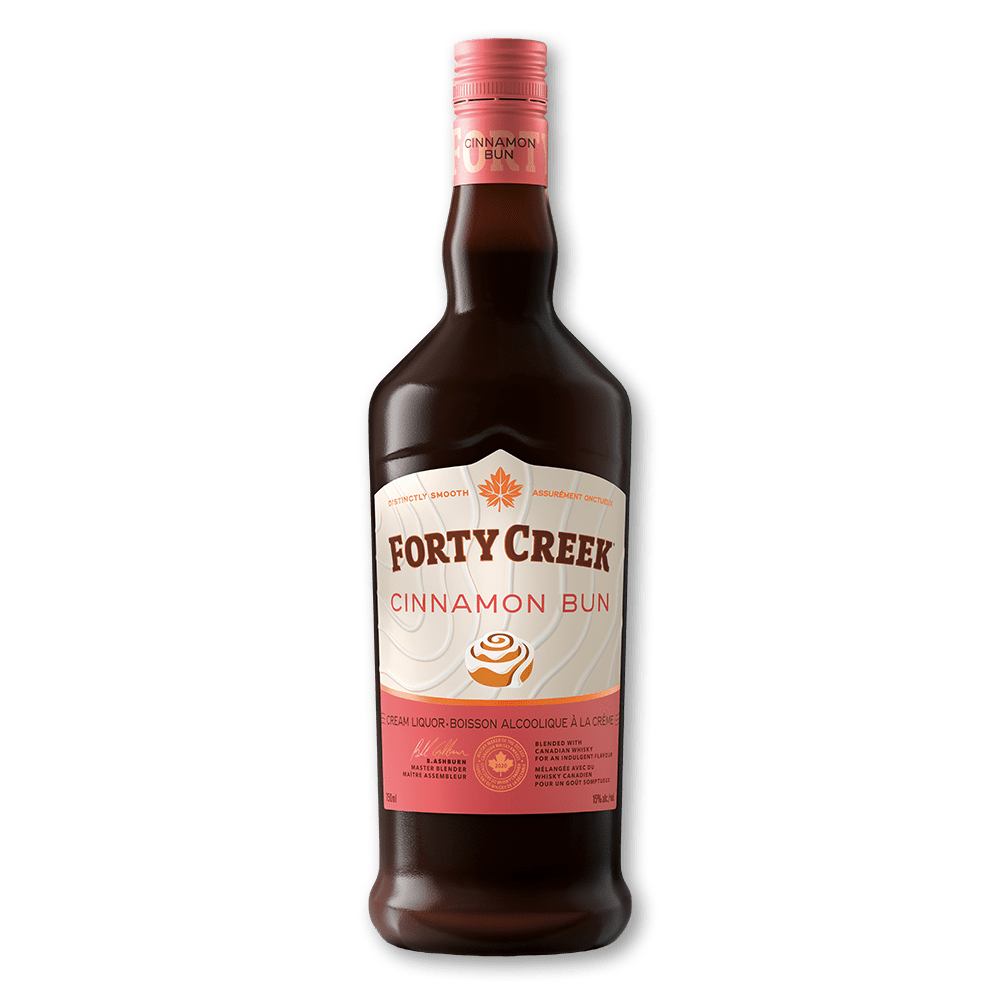 bottle of cinnamon bun liquer