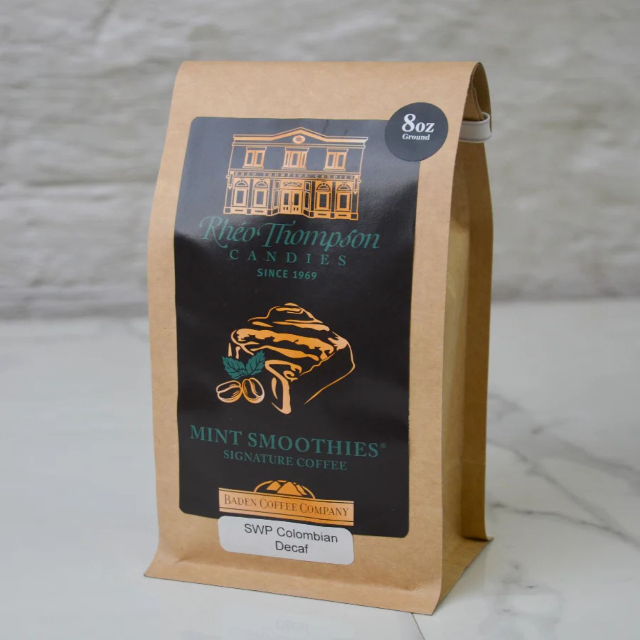 mint smoothie coffee