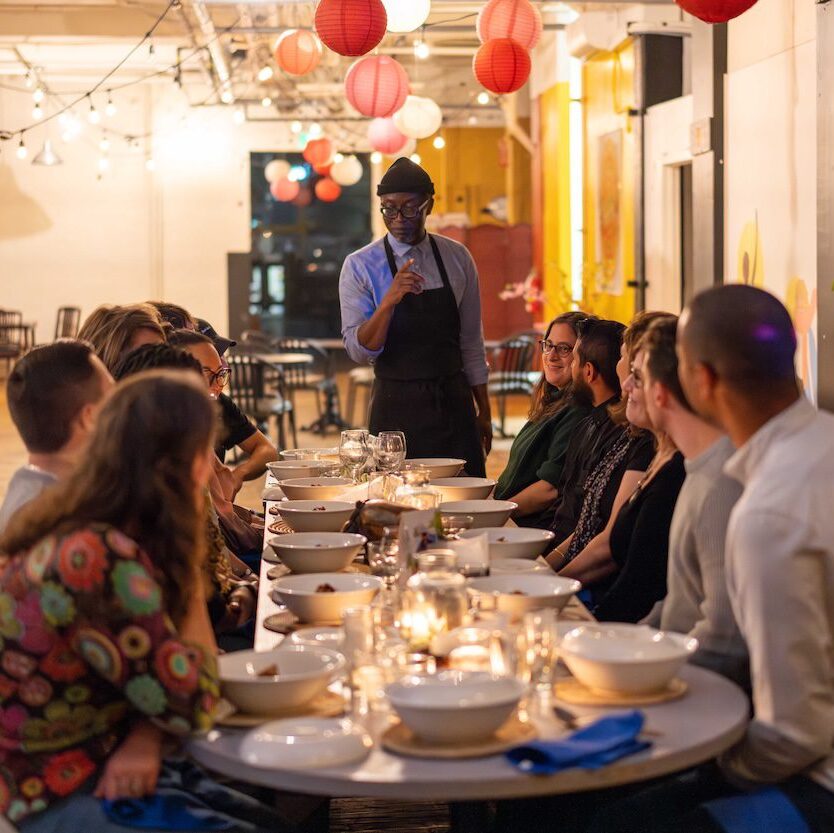 yaya's kitchen, malvin talking