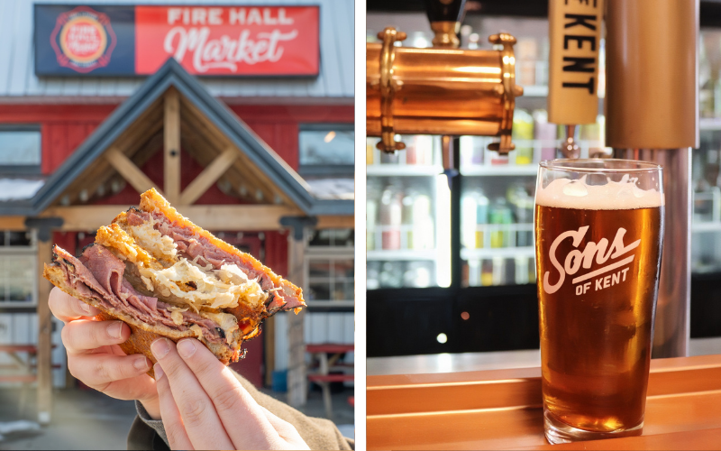 Port Stanley Firehall Market vendors