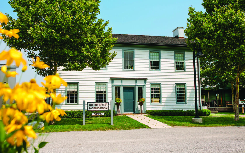 Ravine Vineyard tasting room