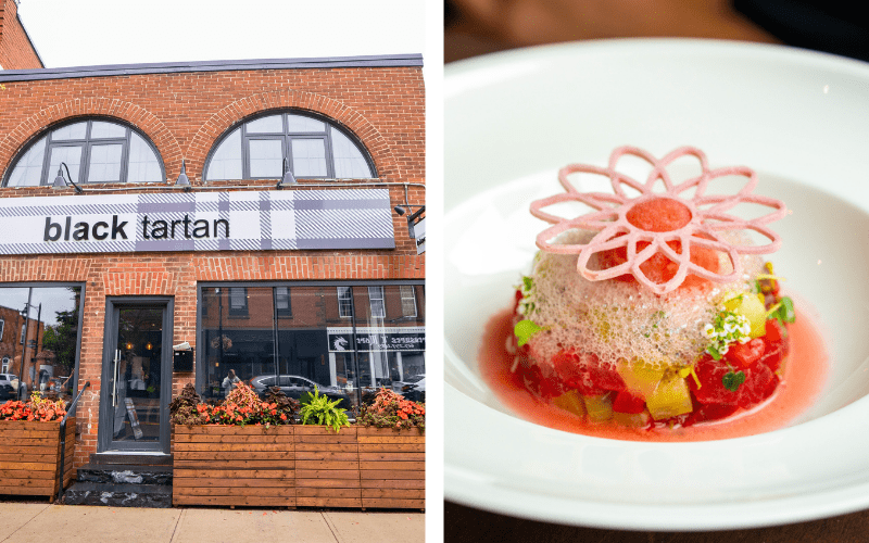 Black Tartan Kitchen
